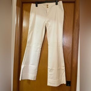 Banana republic lined white pants women’s size 10
